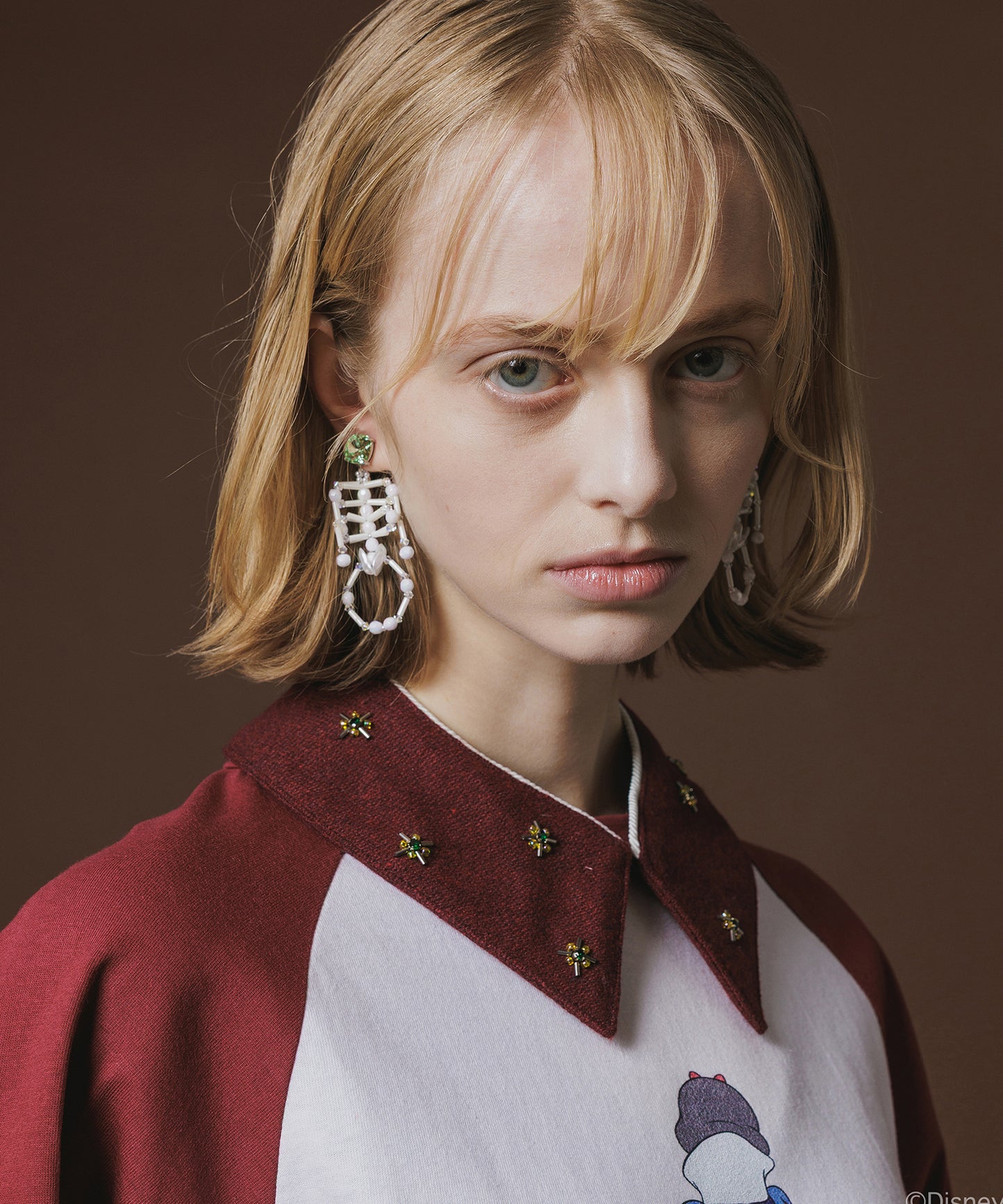 BIJOU WOOL DETACHABLE COLLAR