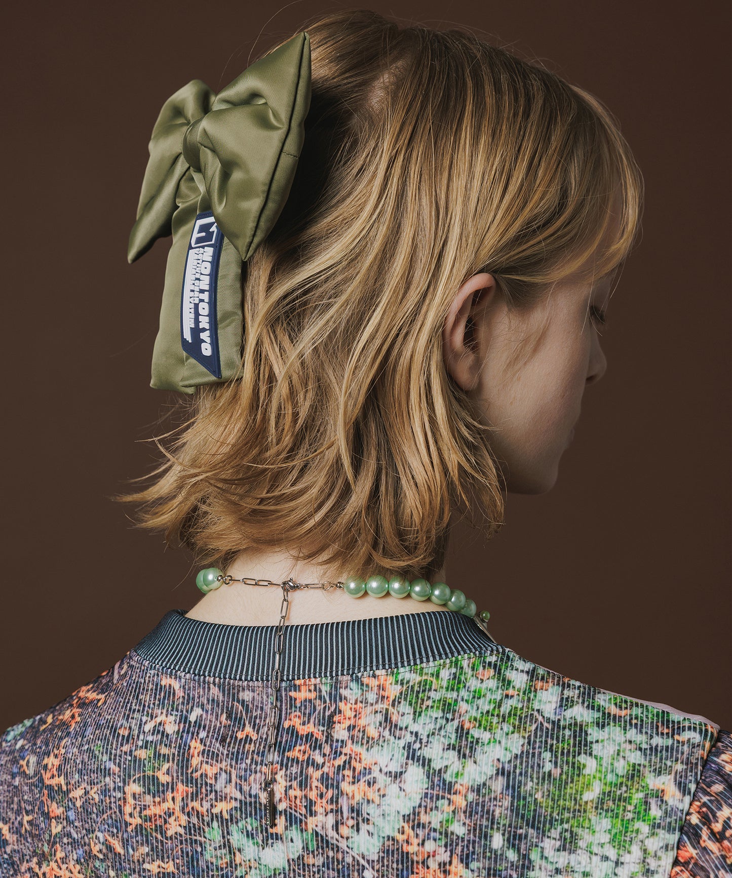 PADDED RIBBON BARRETTE