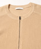 ZIP UP KNIT 納期12月下旬