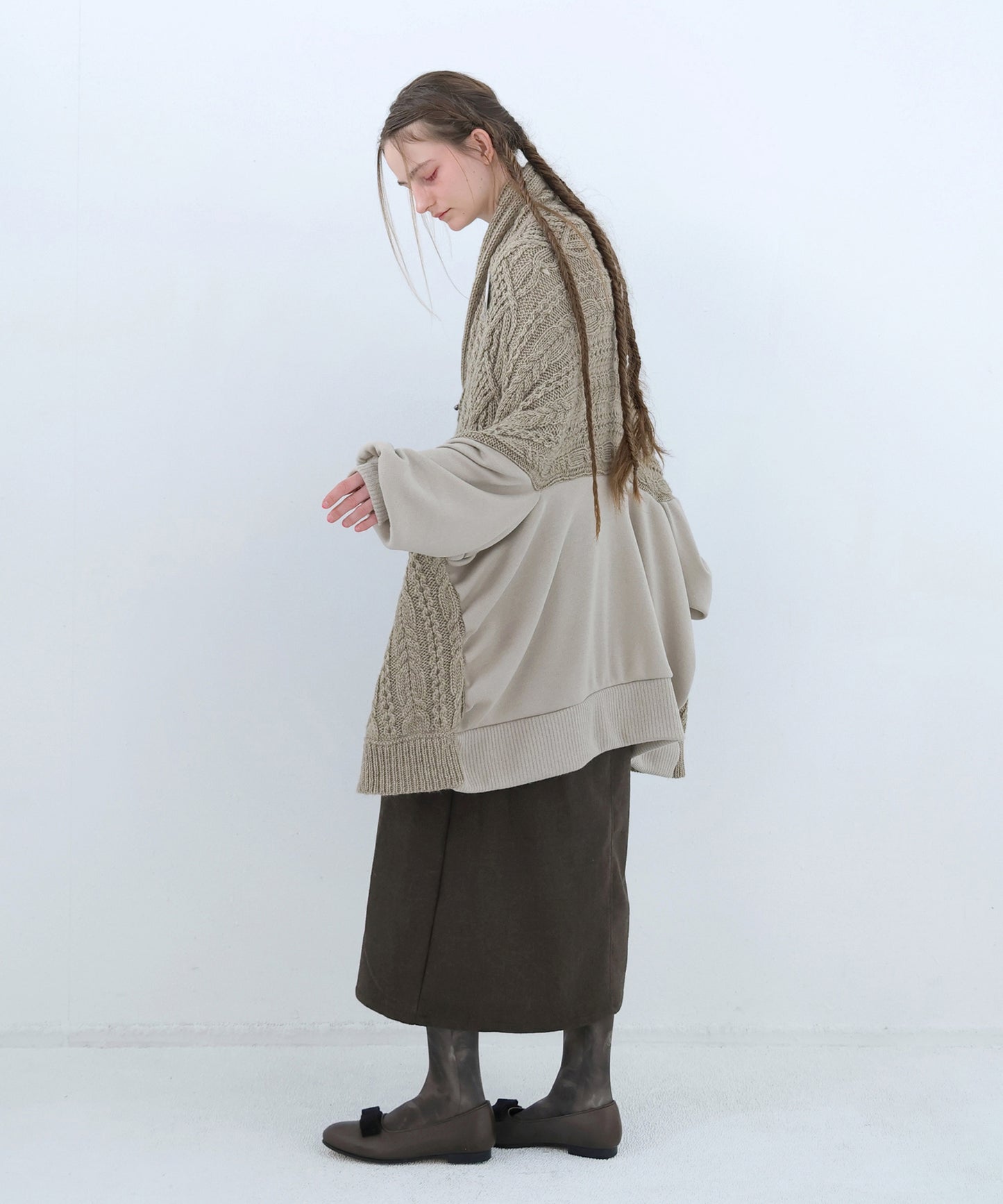 Knit Throw Coadigan