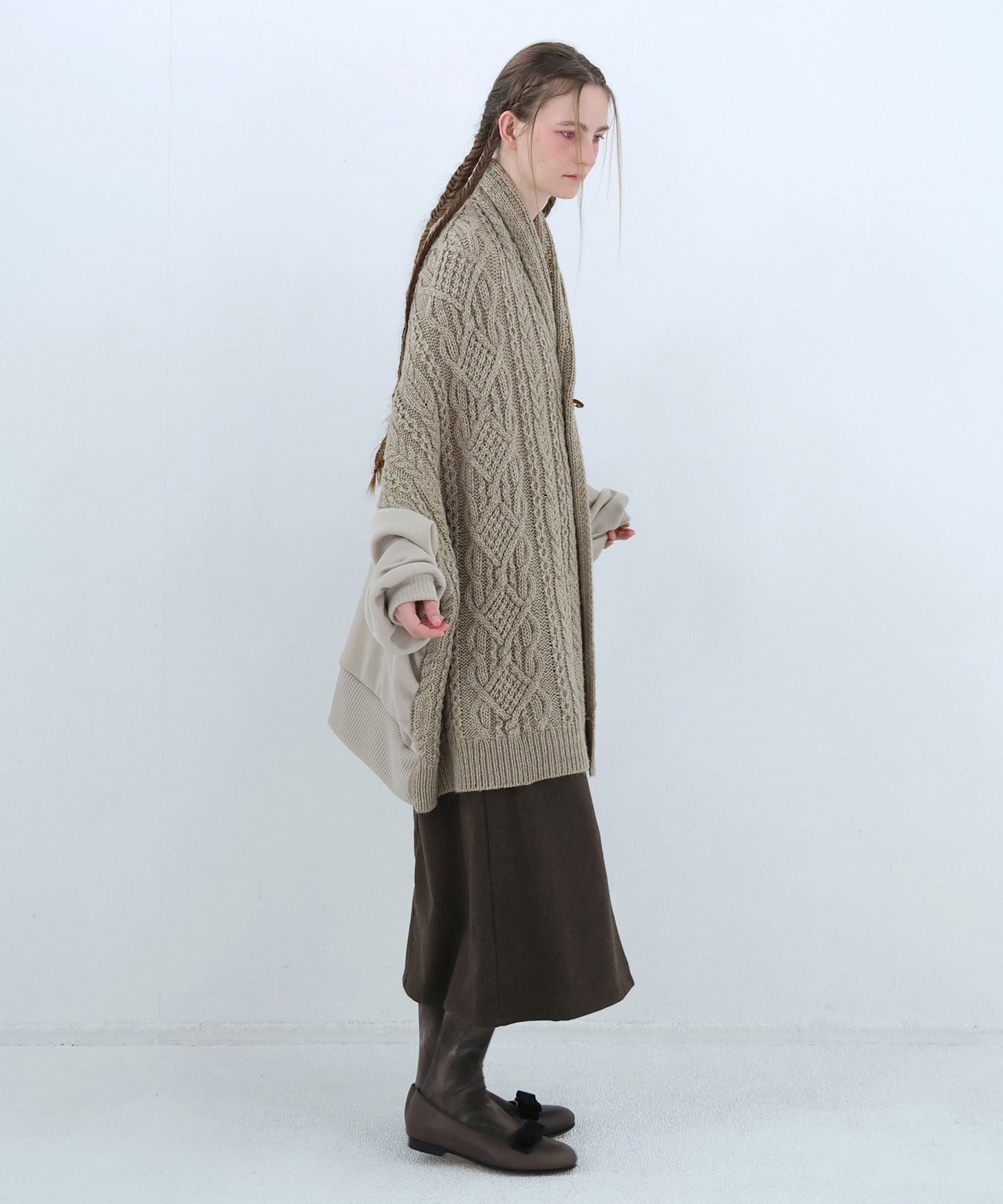 Knit Throw Coadigan