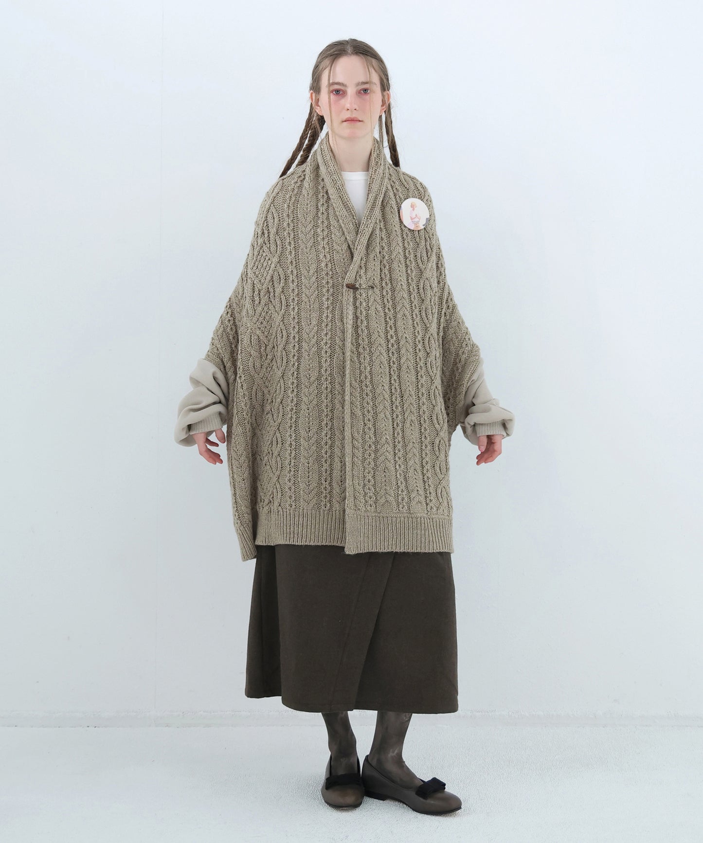 Knit Throw Coadigan