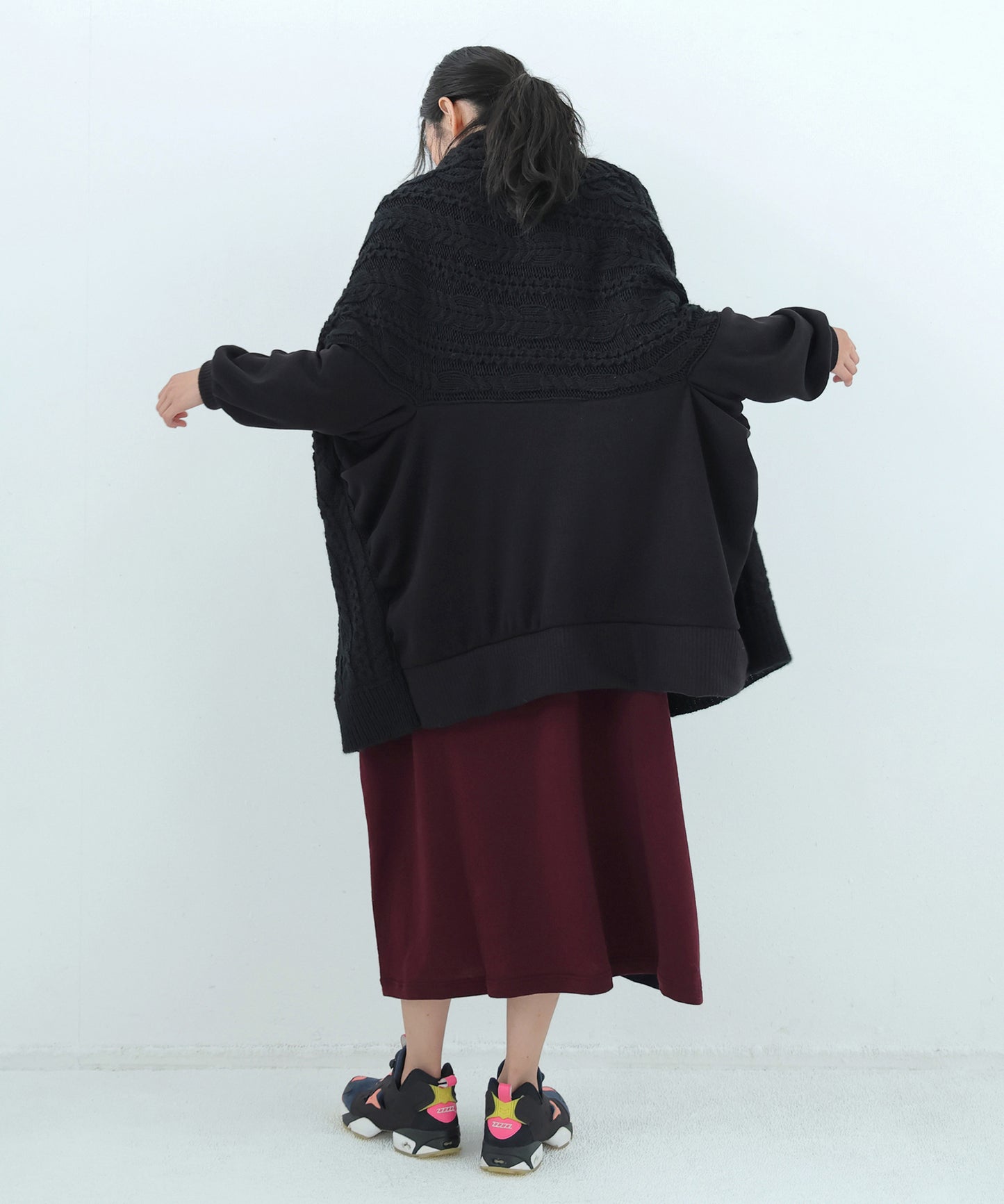 Knit Throw Coadigan