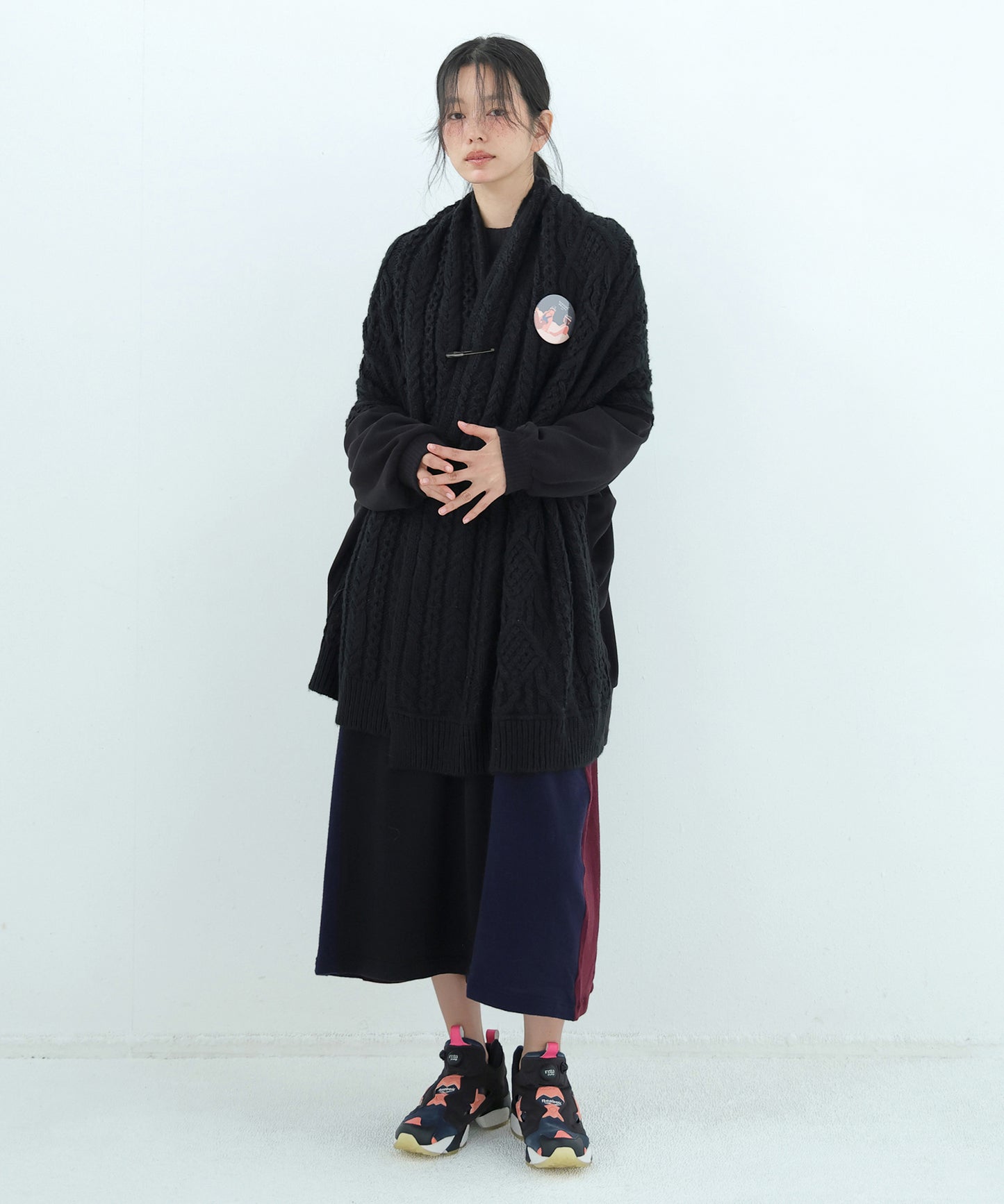 Knit Throw Coadigan