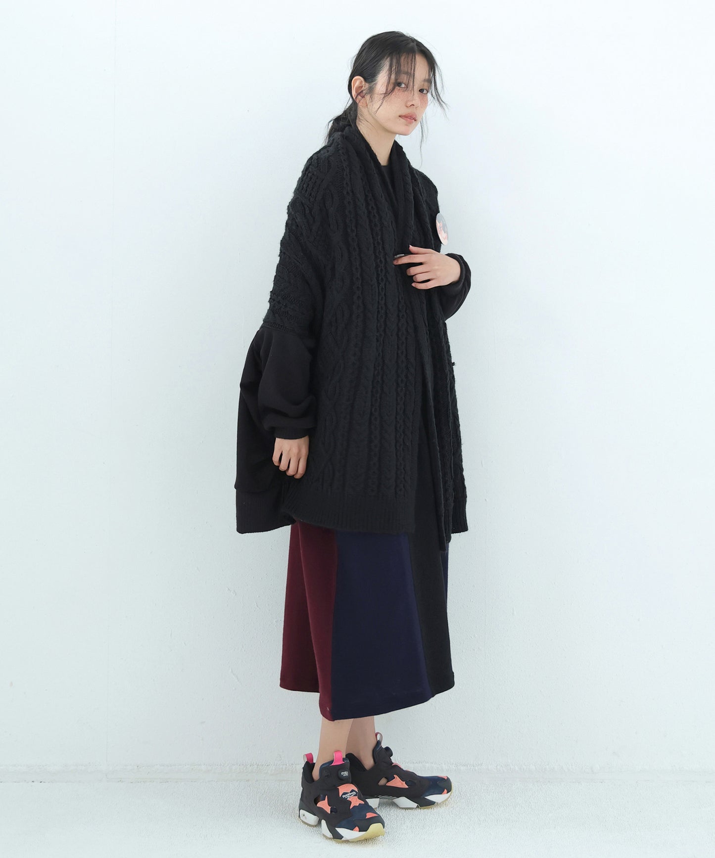 Knit Throw Coadigan