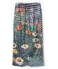 PRINT FLEECE LONG SKIRT