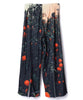 PRINT RIB WIDE PANTS