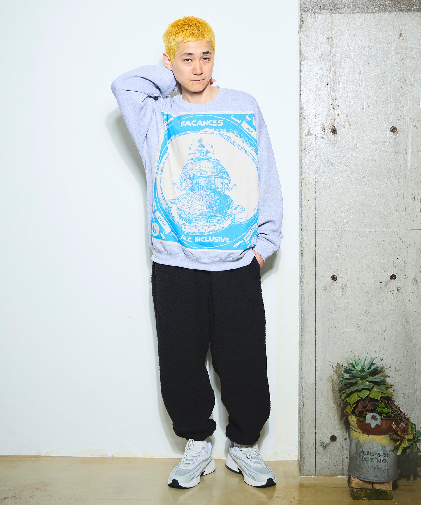 BLC BANADANA CREWNECK [PTOLEMAIC]