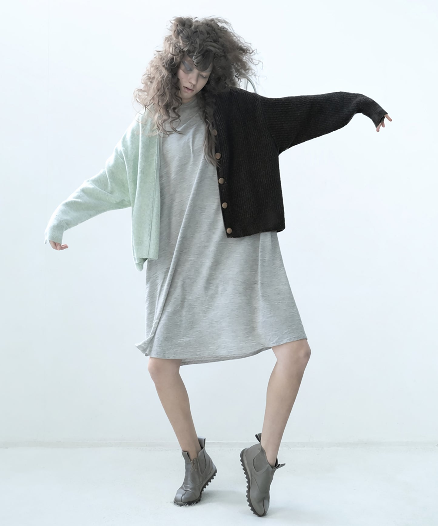 Triple Fragment Cardigan