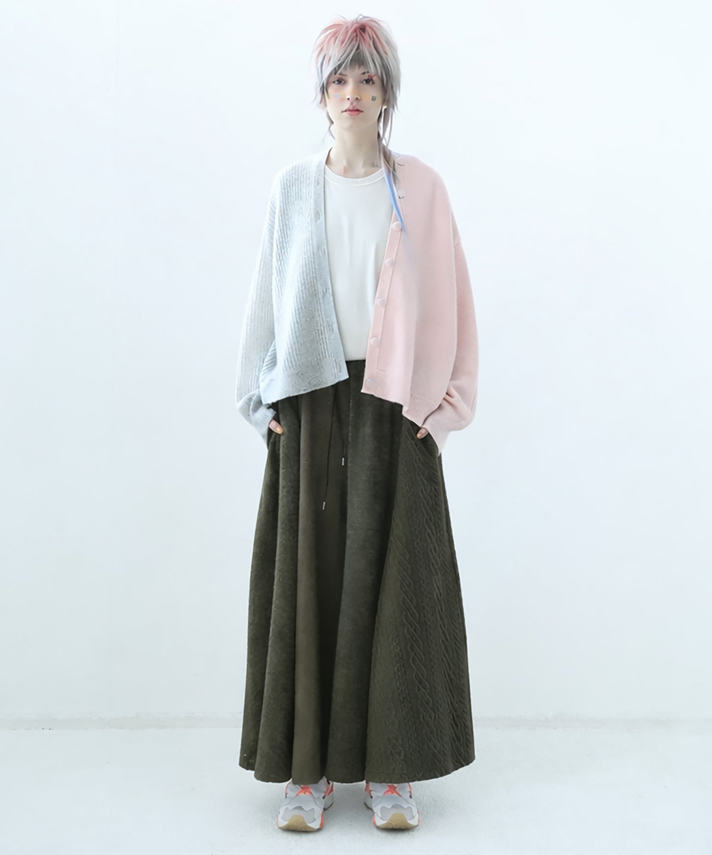 Triple Fragment Cardigan