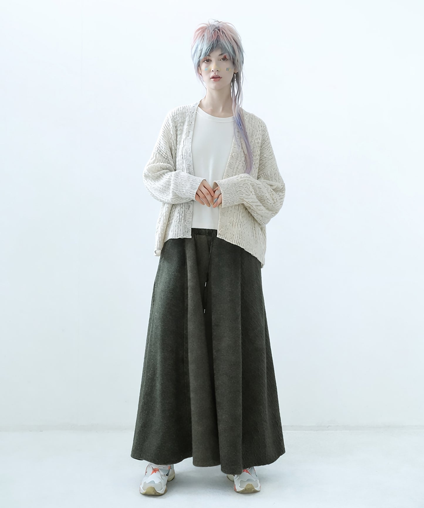 Triple Fragment Cardigan