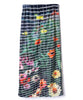 PRINT FLEECE LONG SKIRT