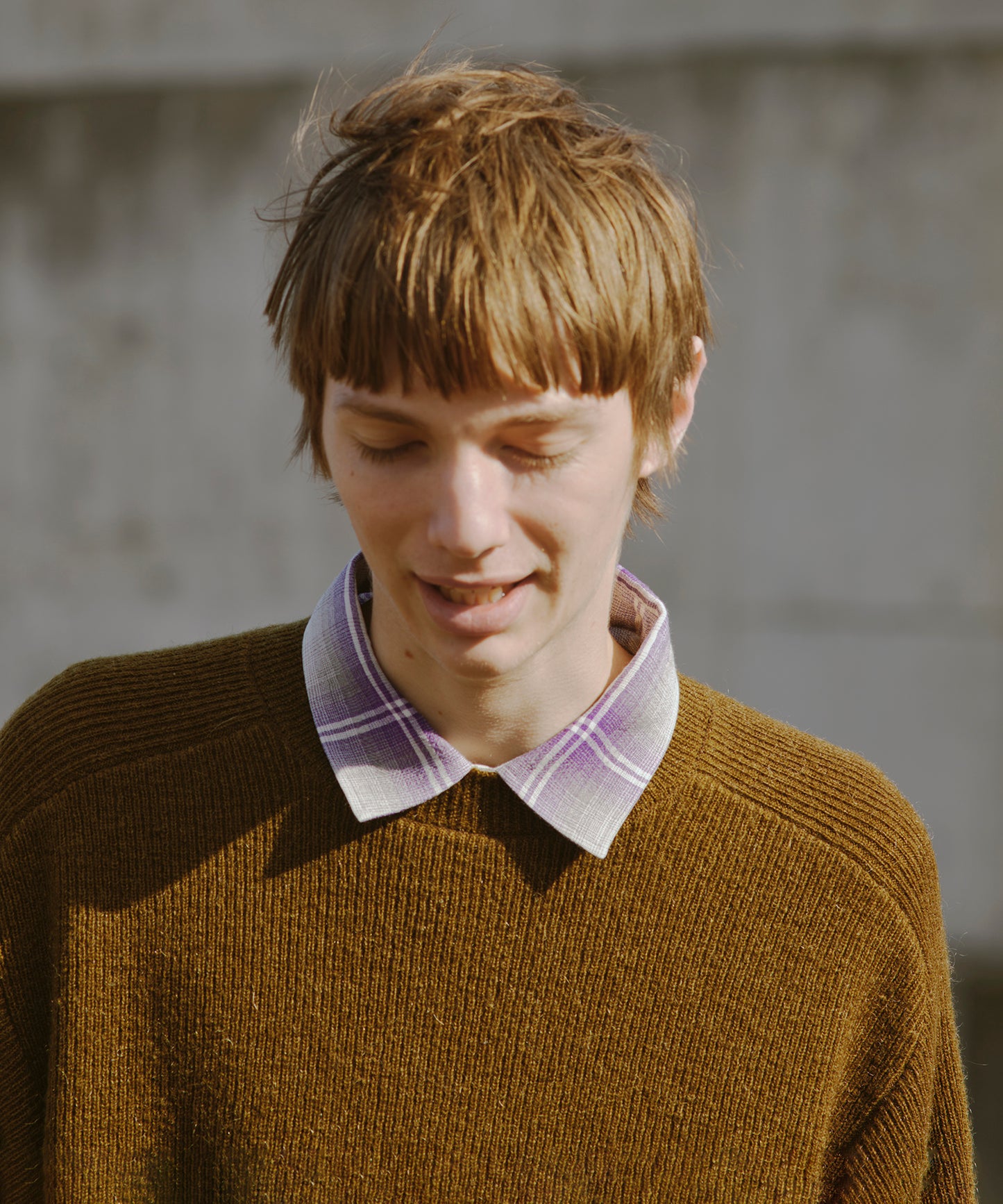 OMBRE CHECK SHIRT