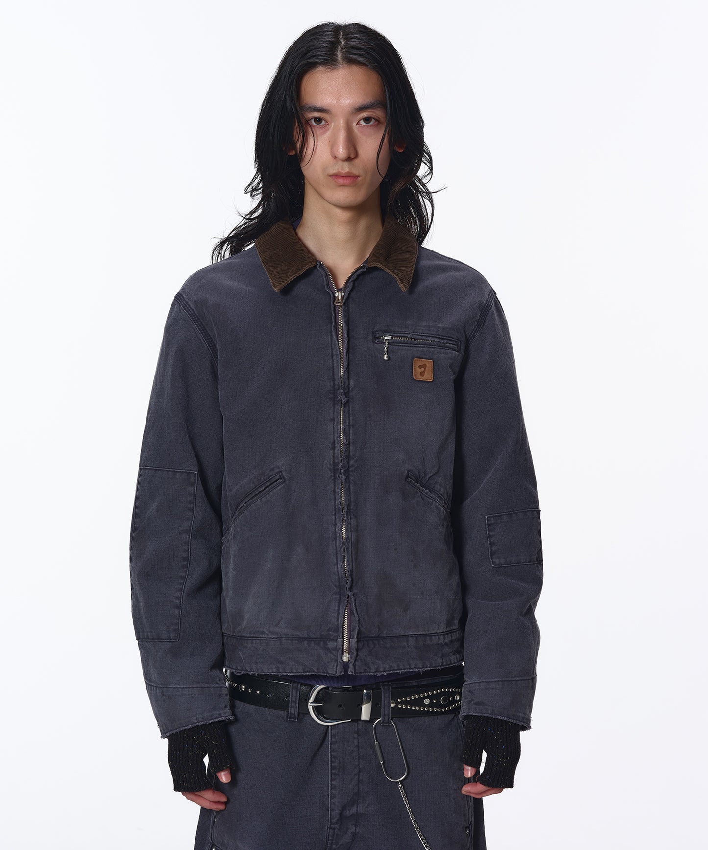 DUCK DAMAGE ZIP JACKET