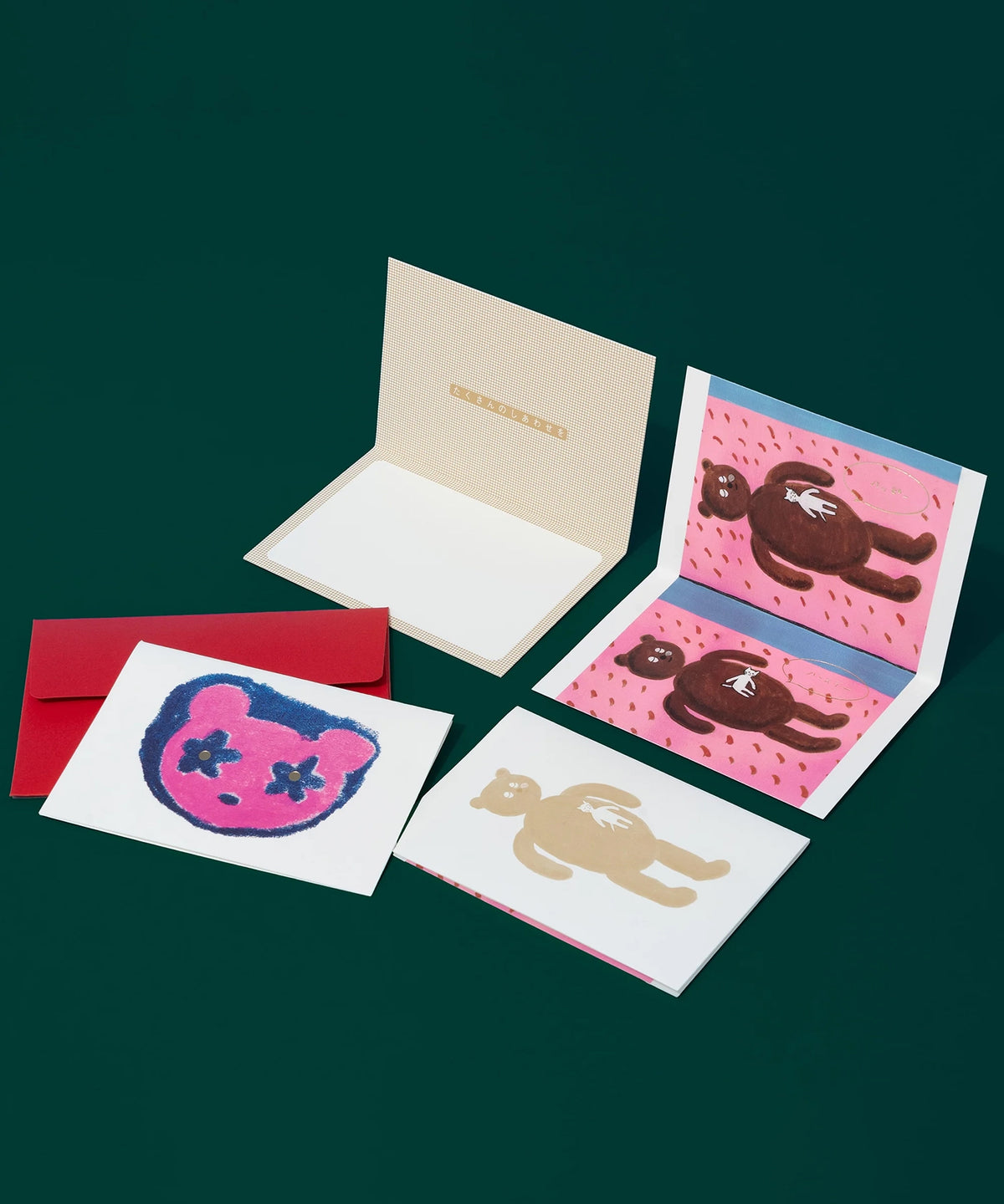 「CHRISTMAS CARD Happy Holidays 」 Design: Eriko Kawakami /Aya Iida