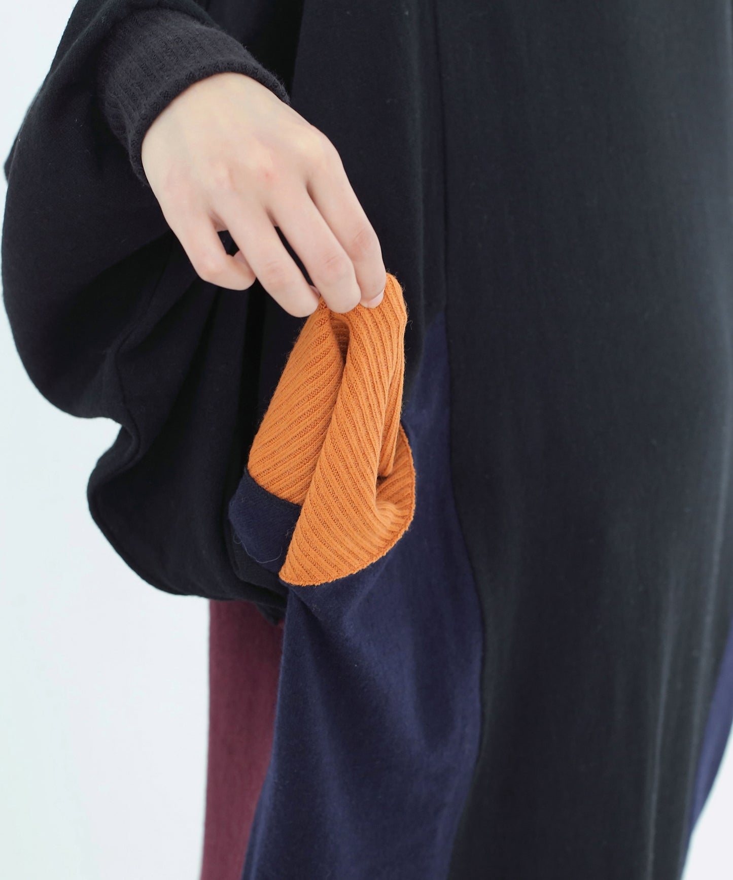 Pattern Switch Wide Dress