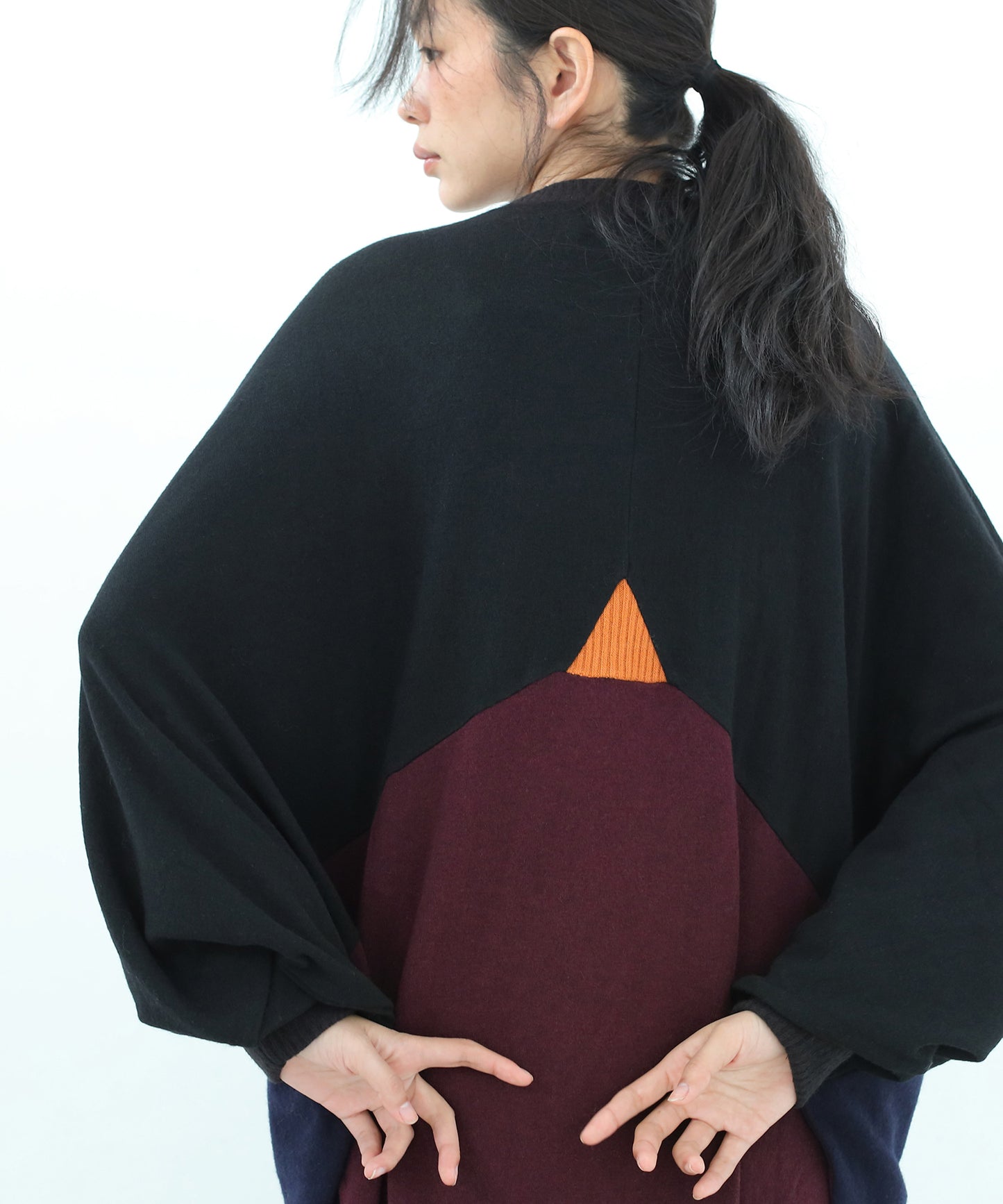 Pattern Switch Wide Dress