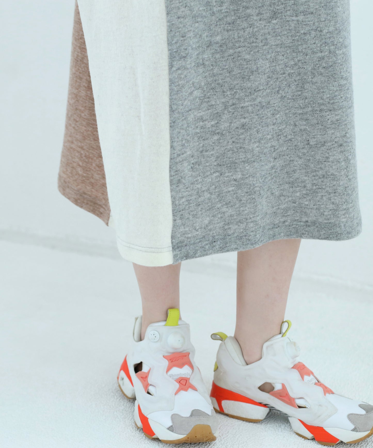 Pattern Switch Wide Dress