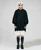 FRILL HEM SWEAT ONE-PIECE【商品納期 2月下旬】