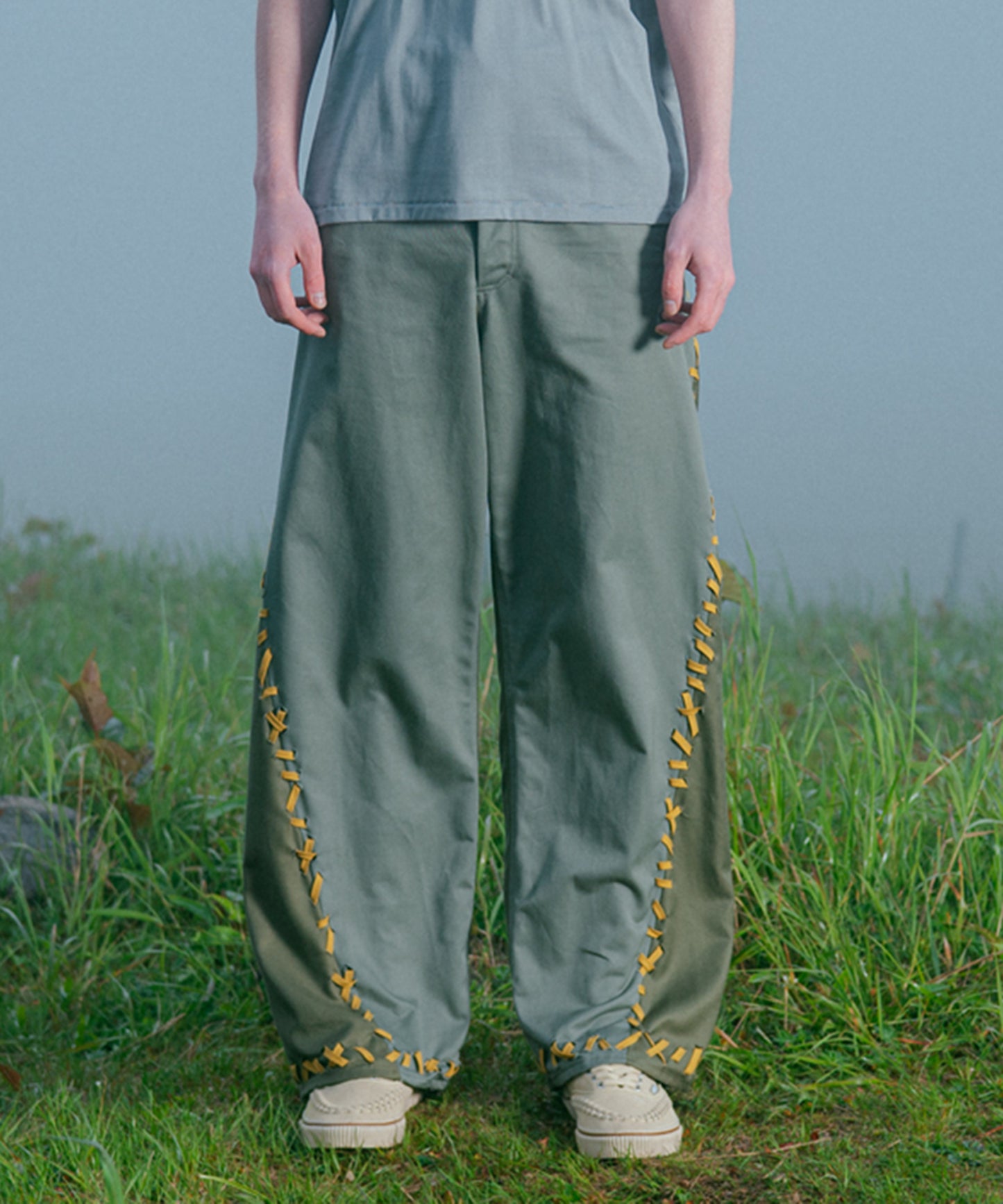 HAND STITCH DOCKING PANTS　納期２月下旬