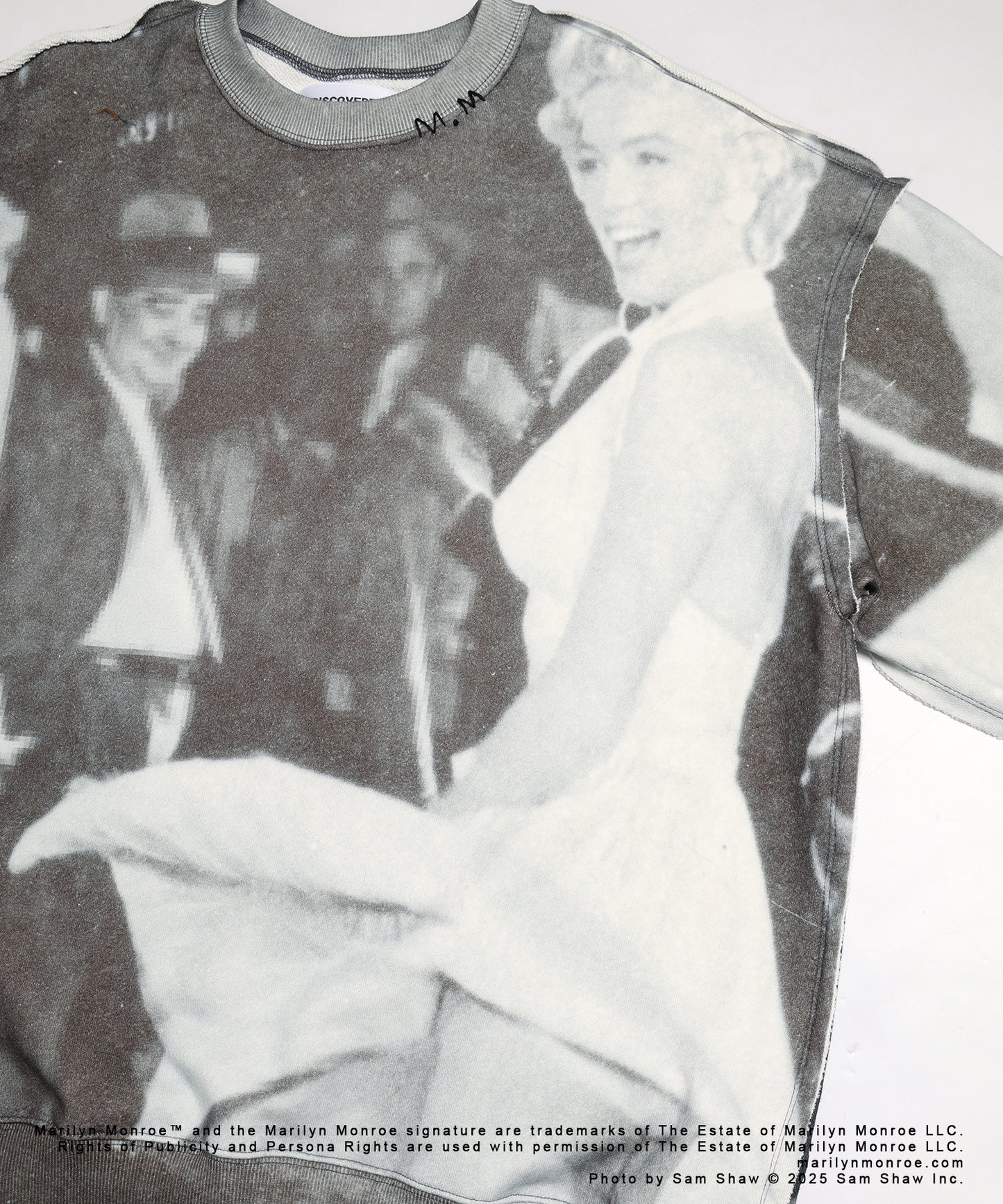 MARILYN MONROE INKJET PRINT SWEAT
