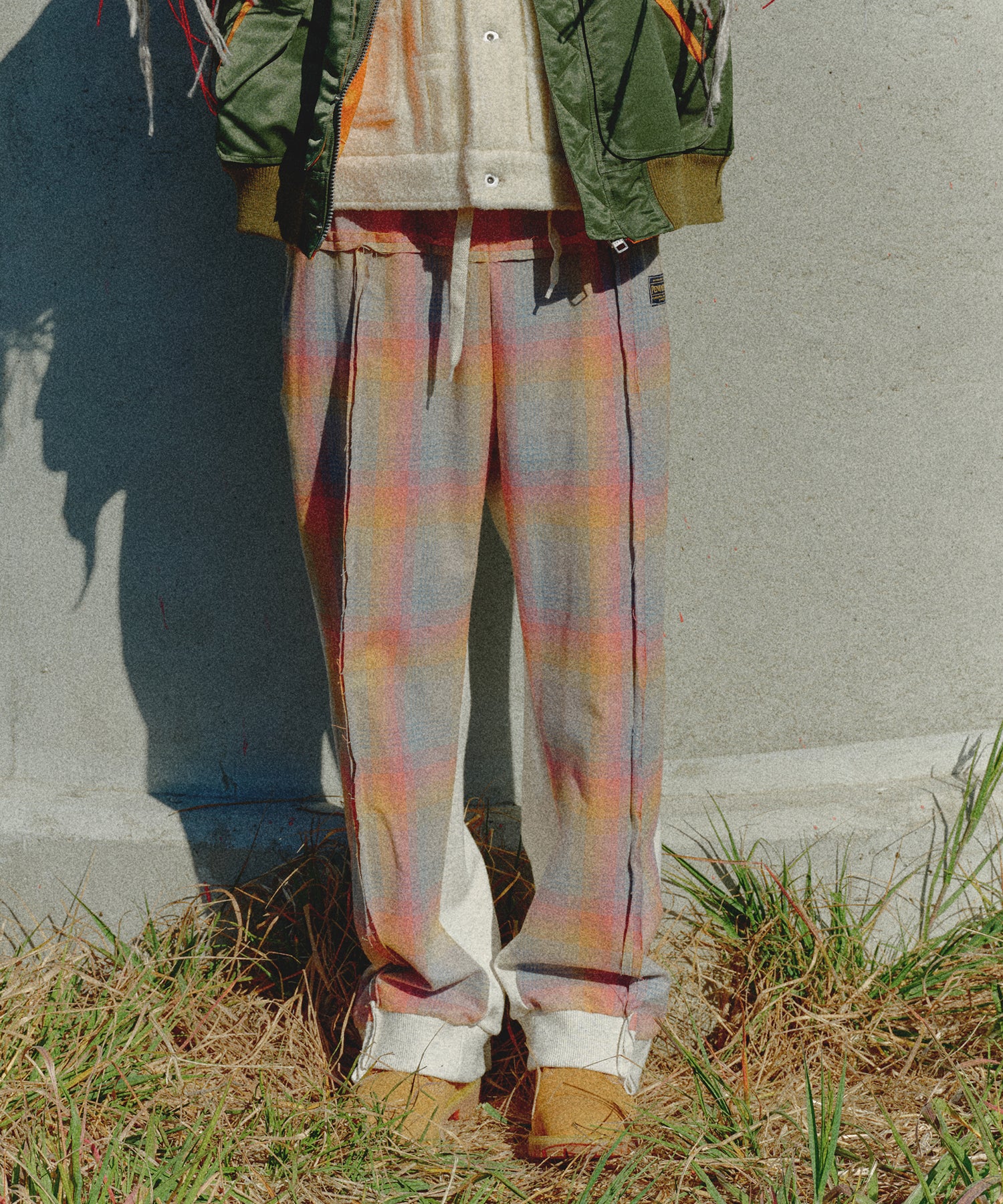 PENDLETON MIX WIDE SWEAT PANTS 【納期9月下旬】