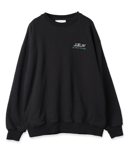 JE EMBROIDERY SWEAT CREW