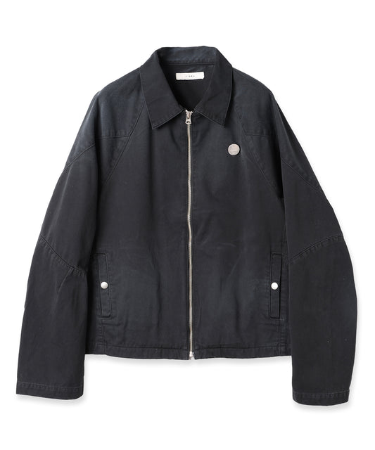 DRAPING CHINO ZIPJACKET