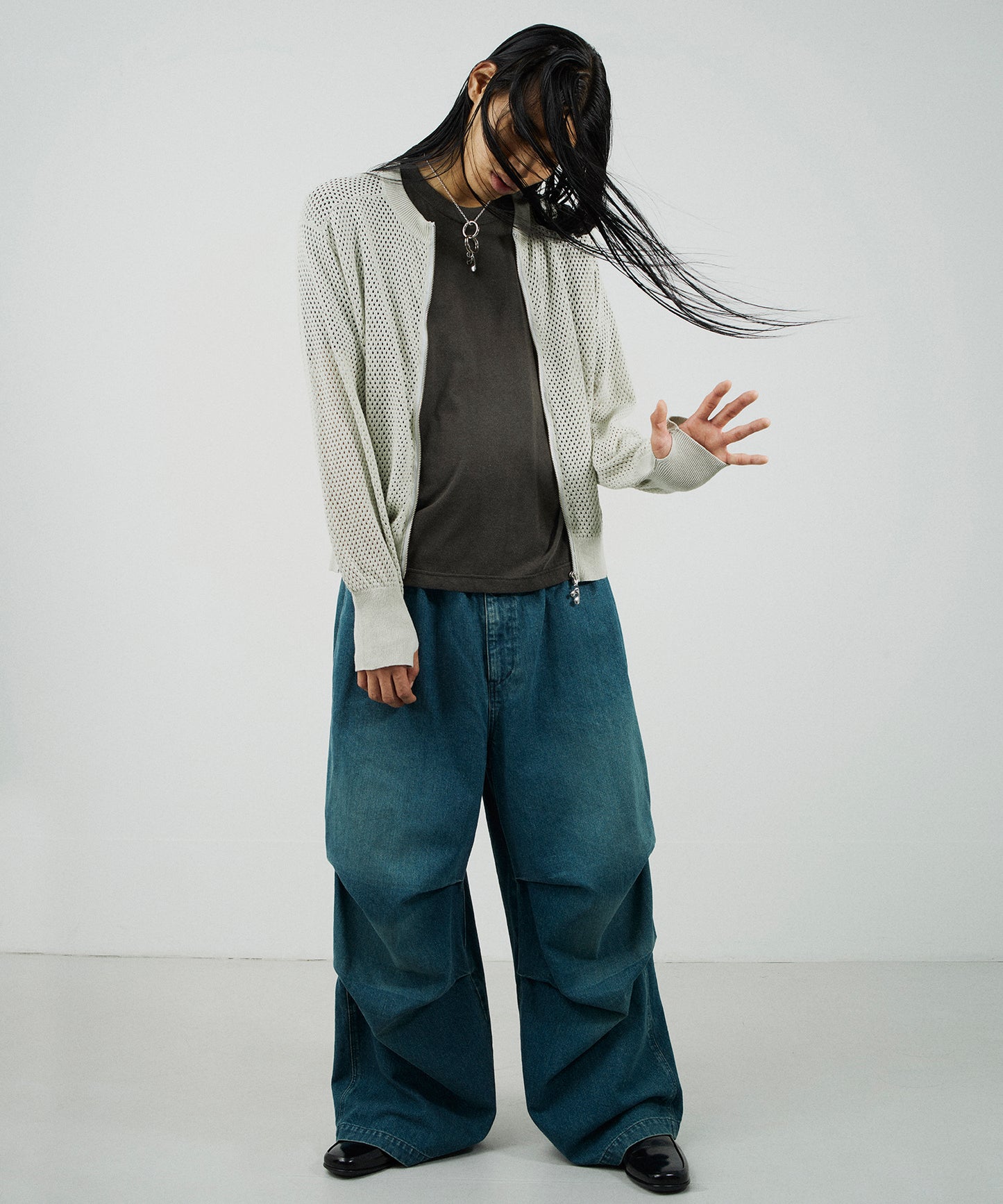 PARACHUTE DENIM PANTS