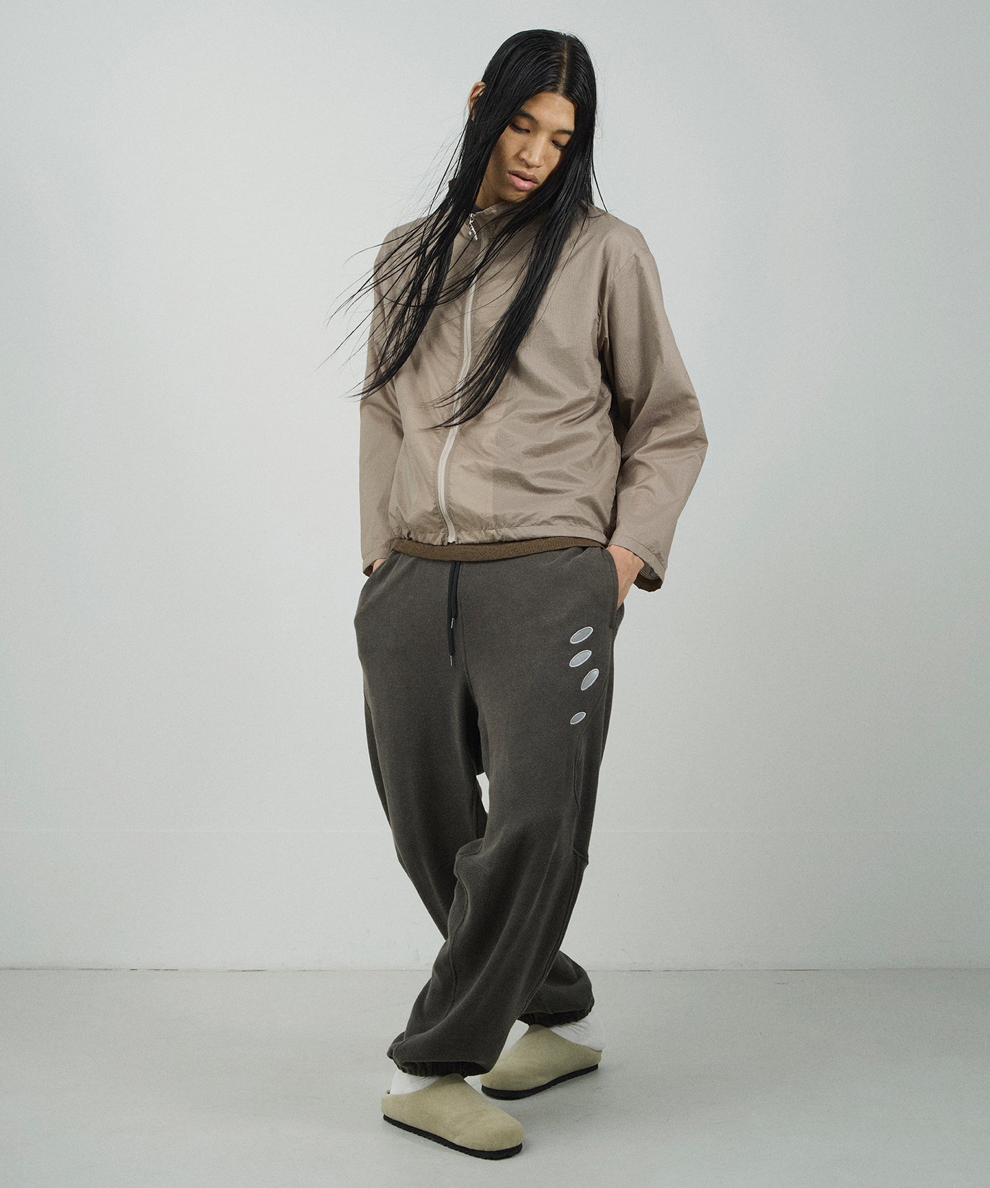 CIRCLE REFLECTOR SWEAT PANTS