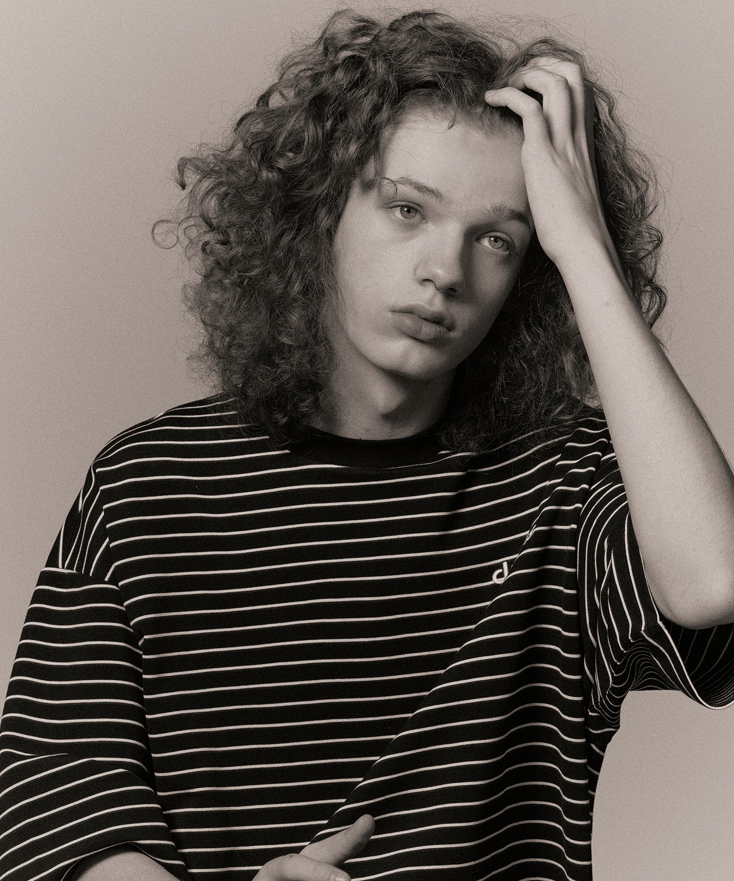 BORDER TEE