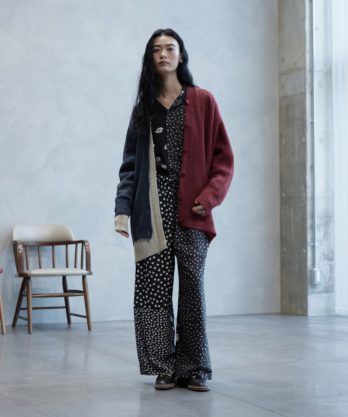 OPEN COLLAR JUMP SUITS