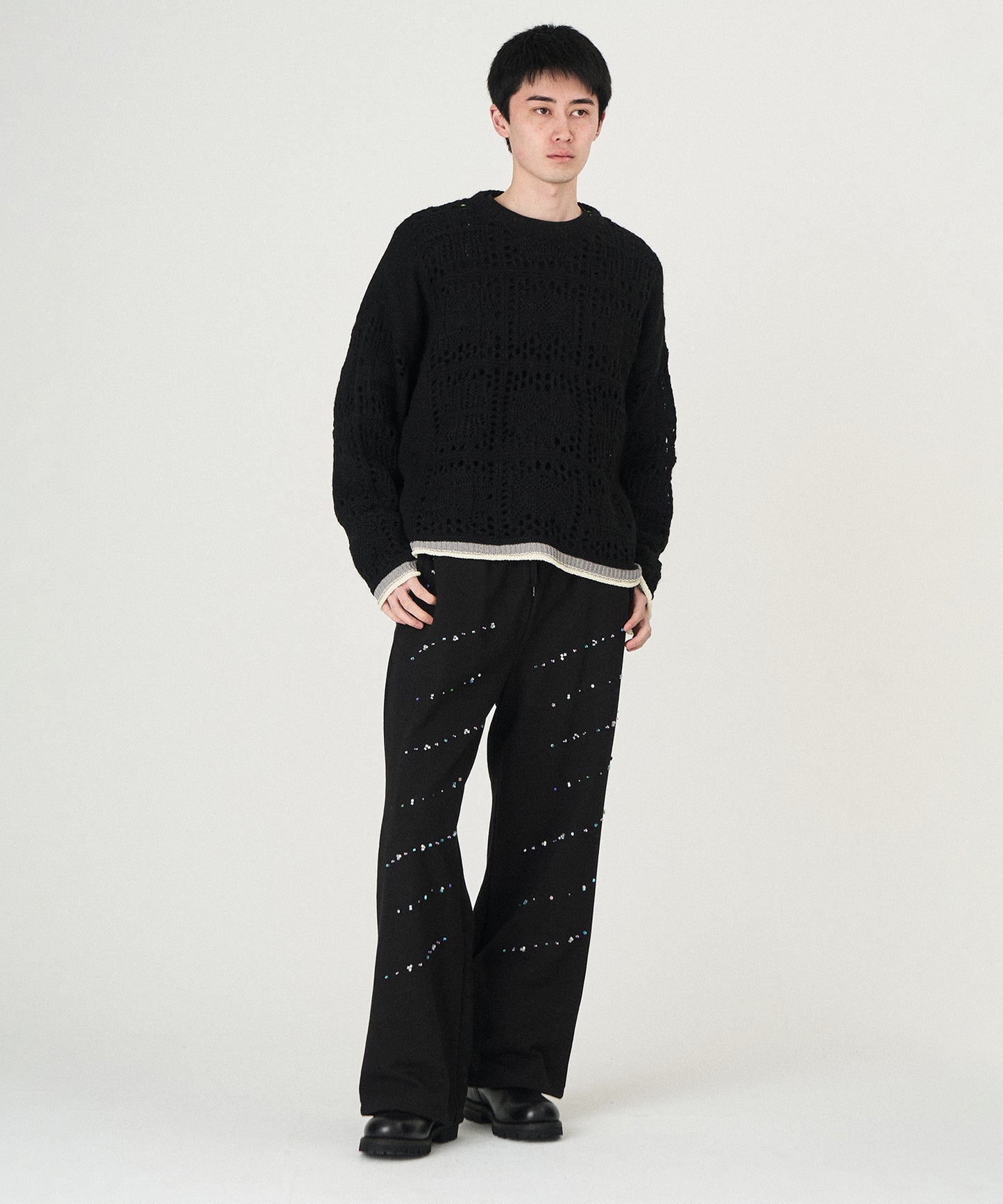 MOHAIR LACE KNIT
