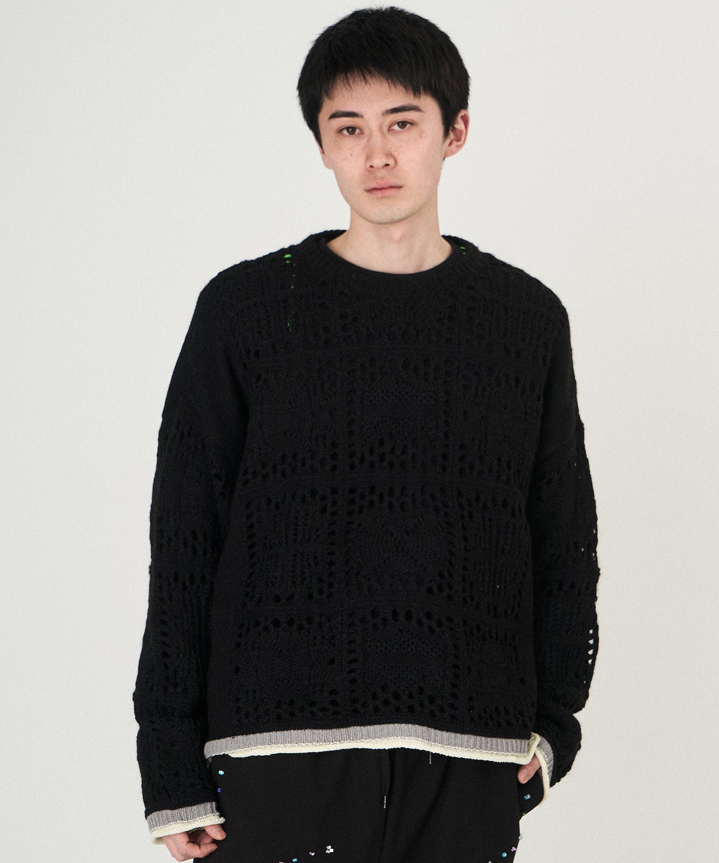 MOHAIR LACE KNIT