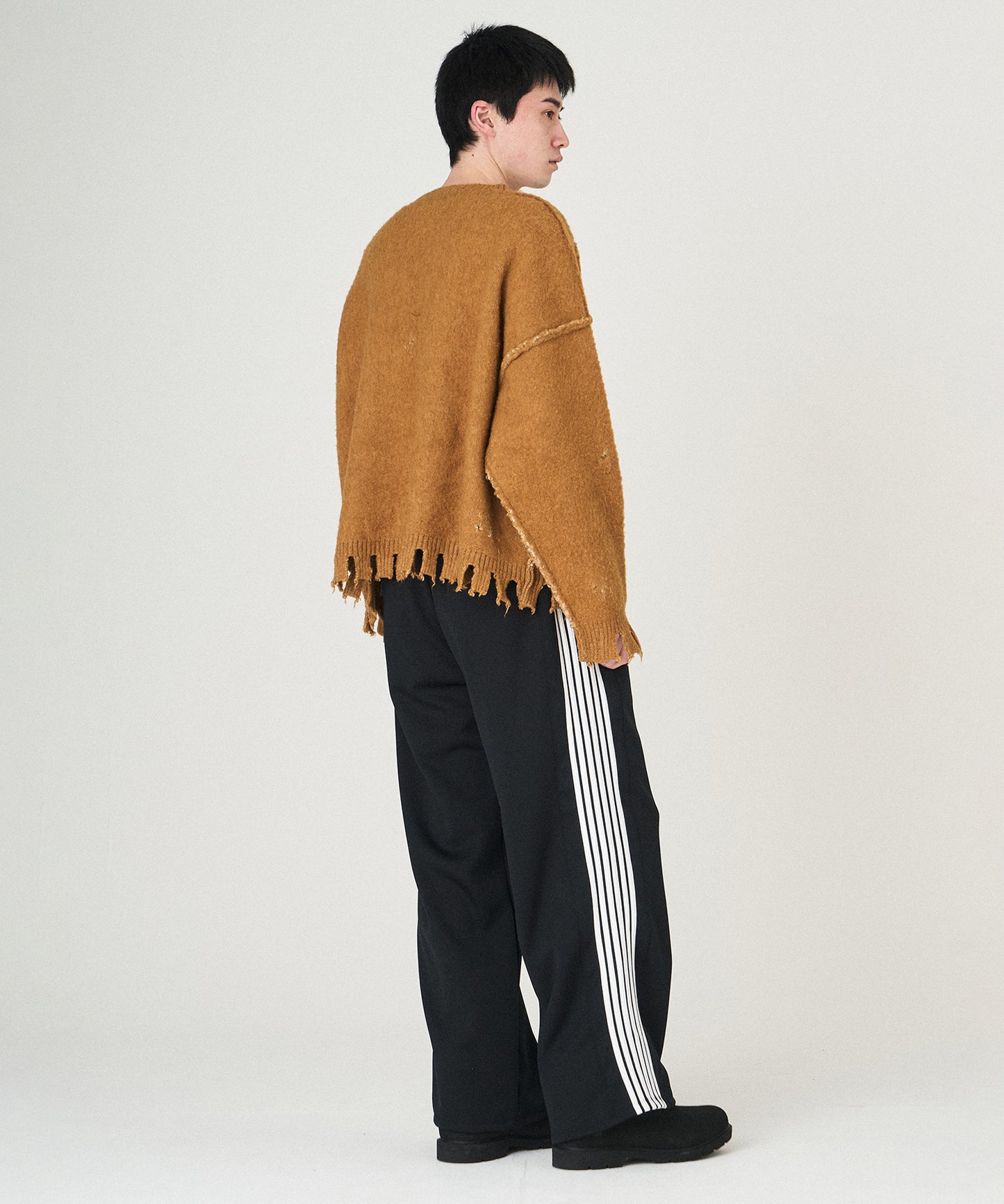 MOHAIR HEART&BONE KNIT