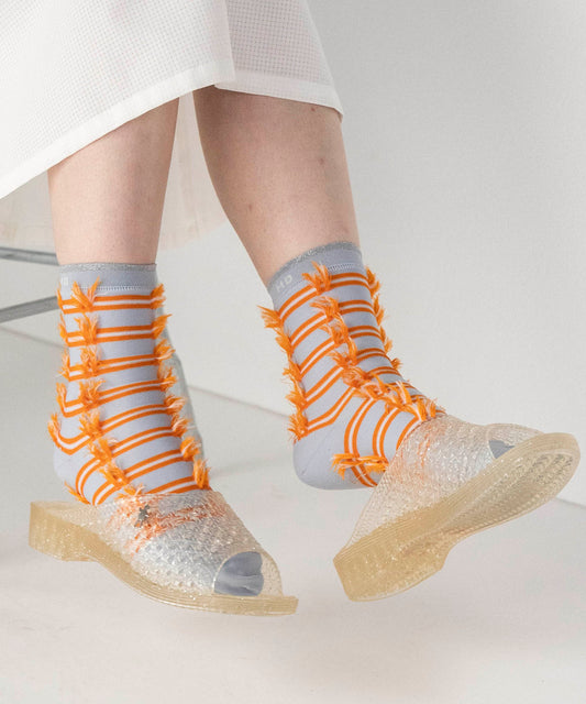 RIBBON JACQUARD SOCKS