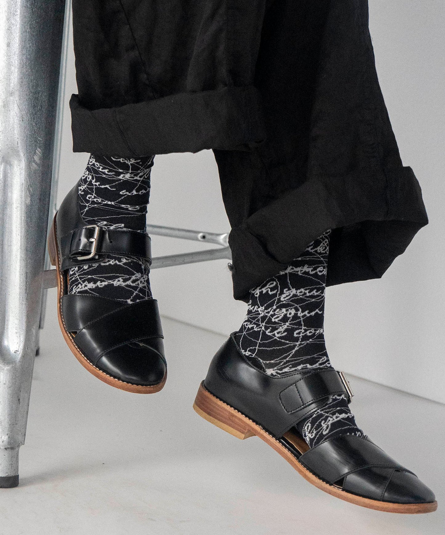 INK LETTER SOCKS