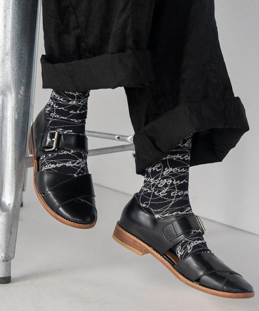 INK LETTER SOCKS