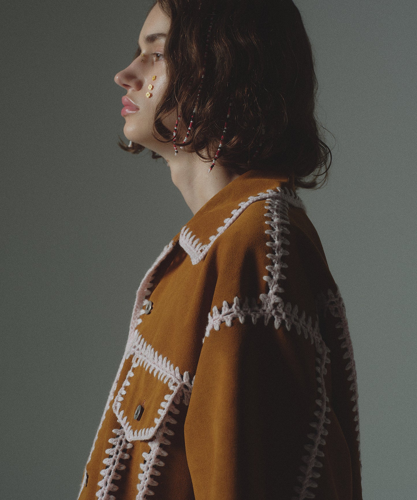 HAND KNITTING BLOUSON