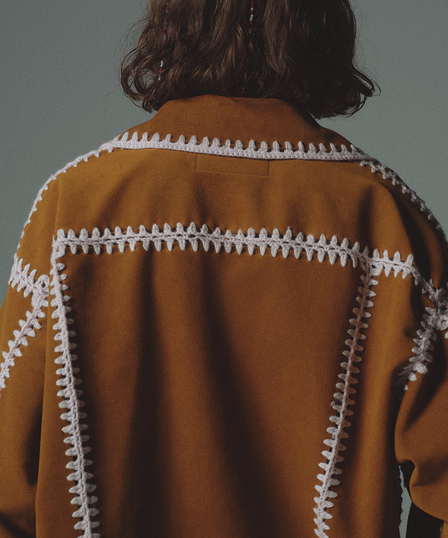 HAND KNITTING BLOUSON