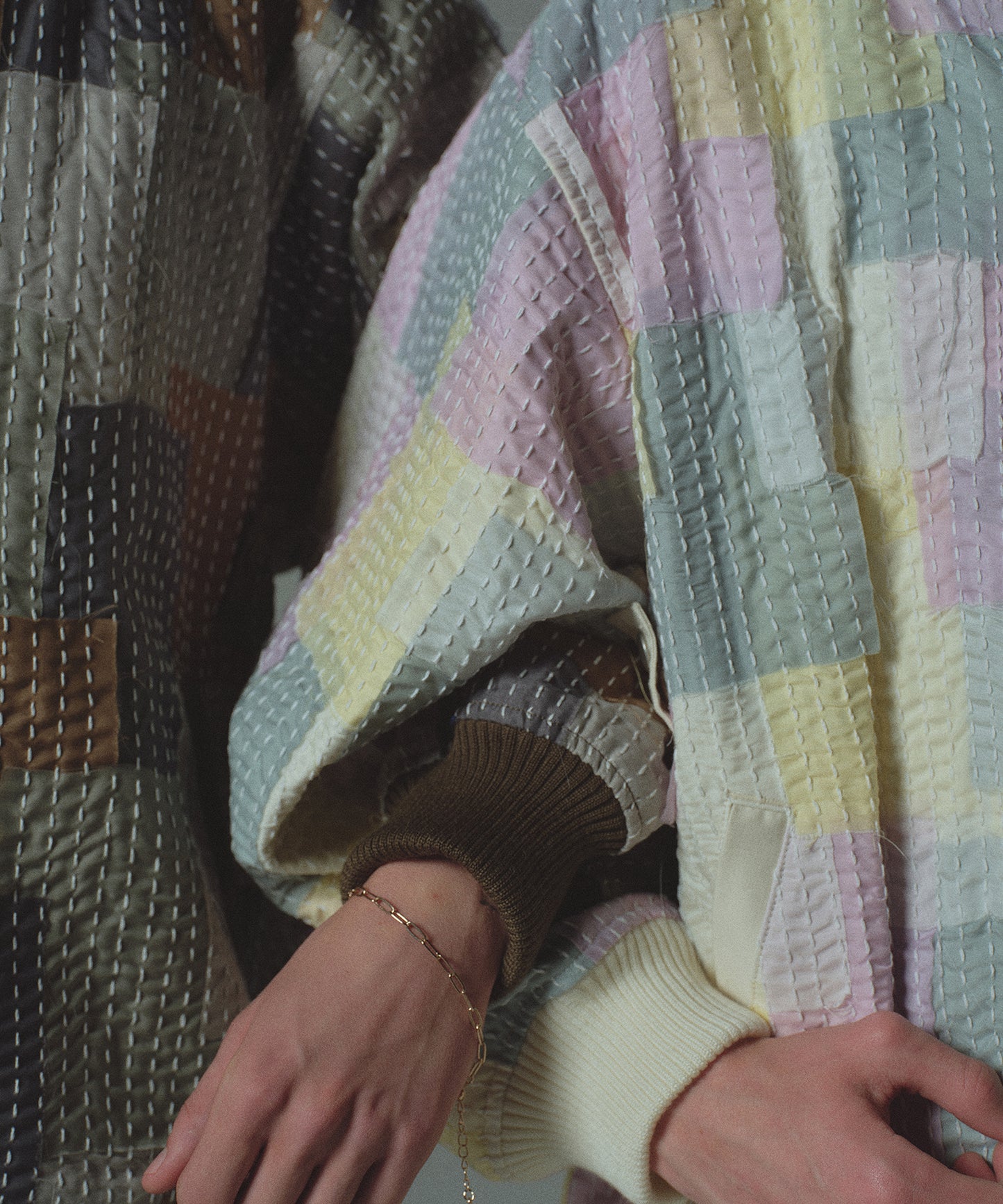 SASHIKO PATCHED BLOUSON