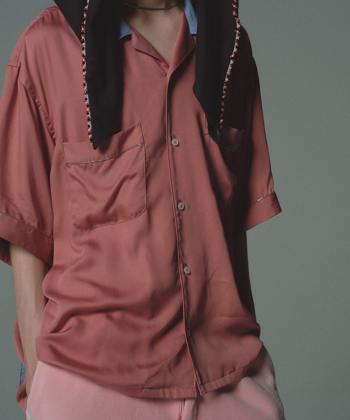 GLITTER BOWLING SHIRT