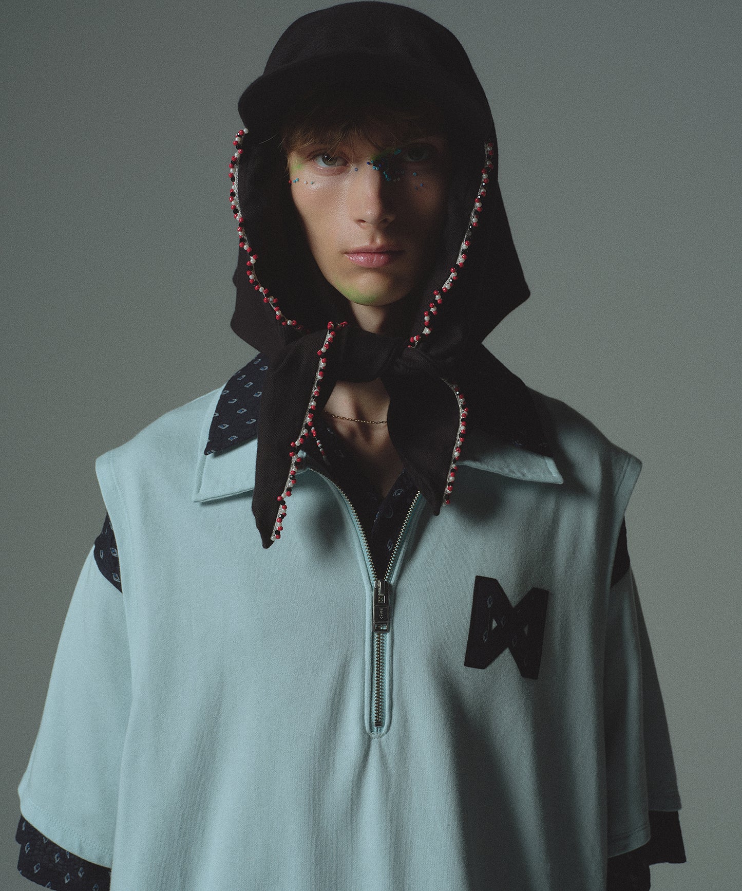 DOCKING HARF ZIP SHIRT