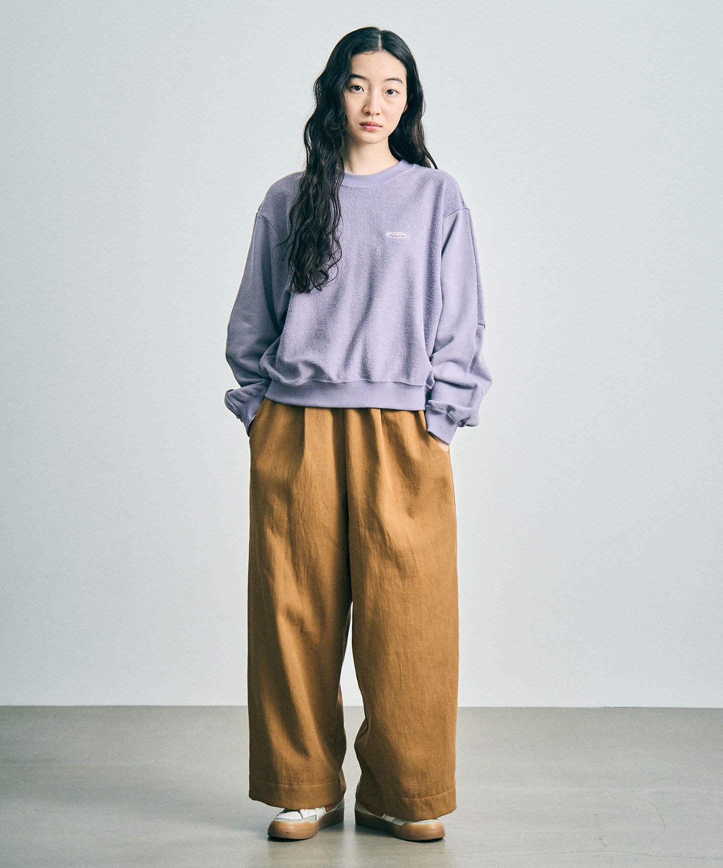 ダブルクロスワイドパンツ