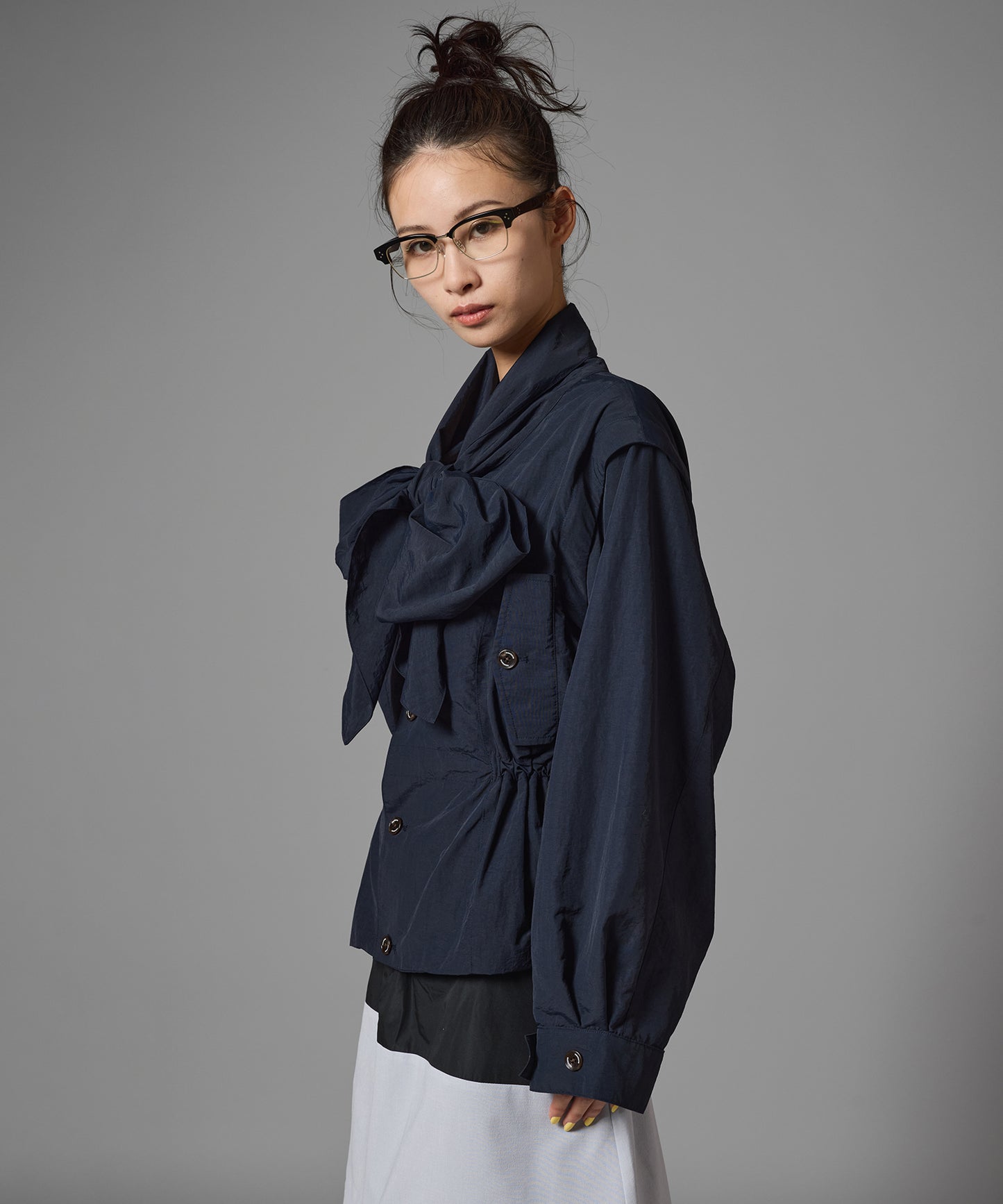 2WAY RIBBON WORK JACKET