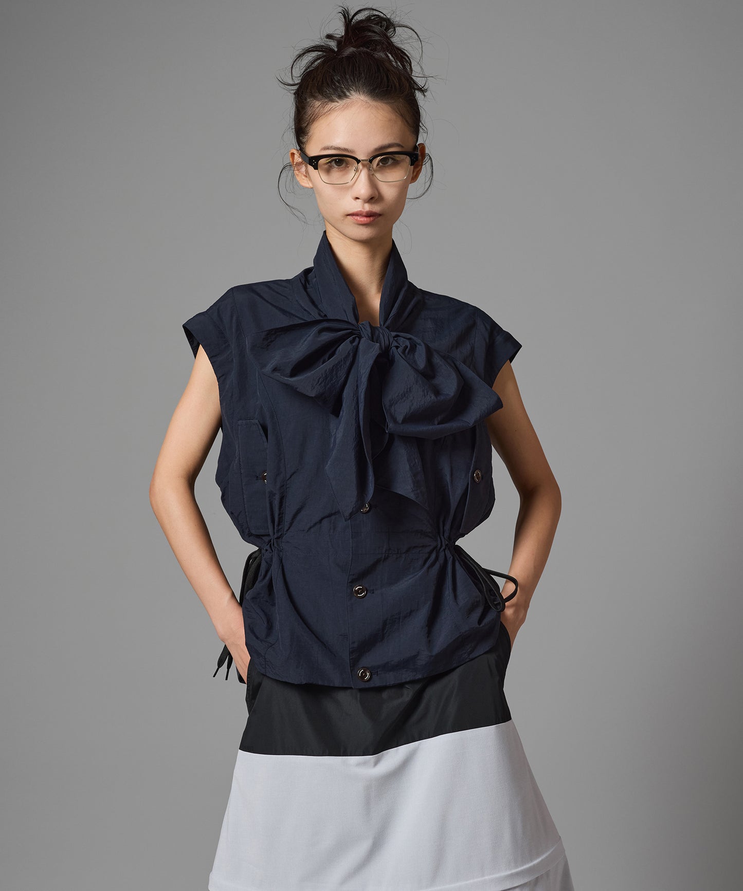 2WAY RIBBON WORK JACKET