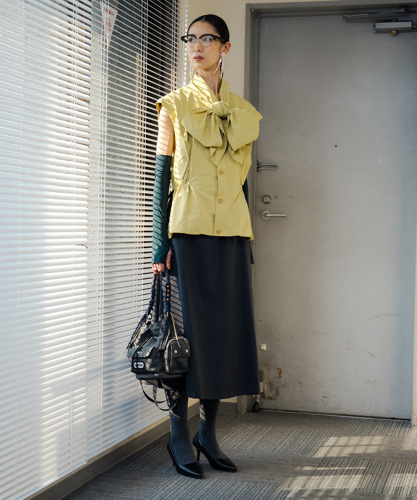 2WAY RIBBON WORK JACKET