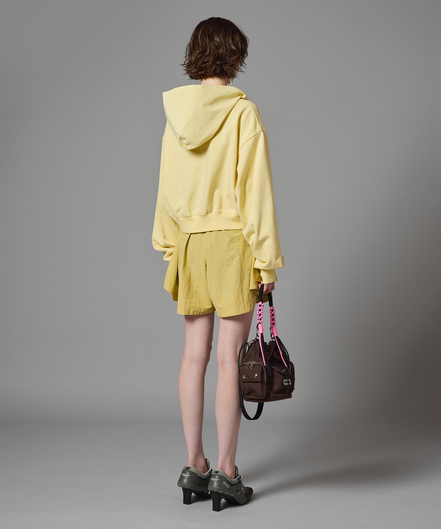 NYLON HOOD ZIP-UP PARKER
