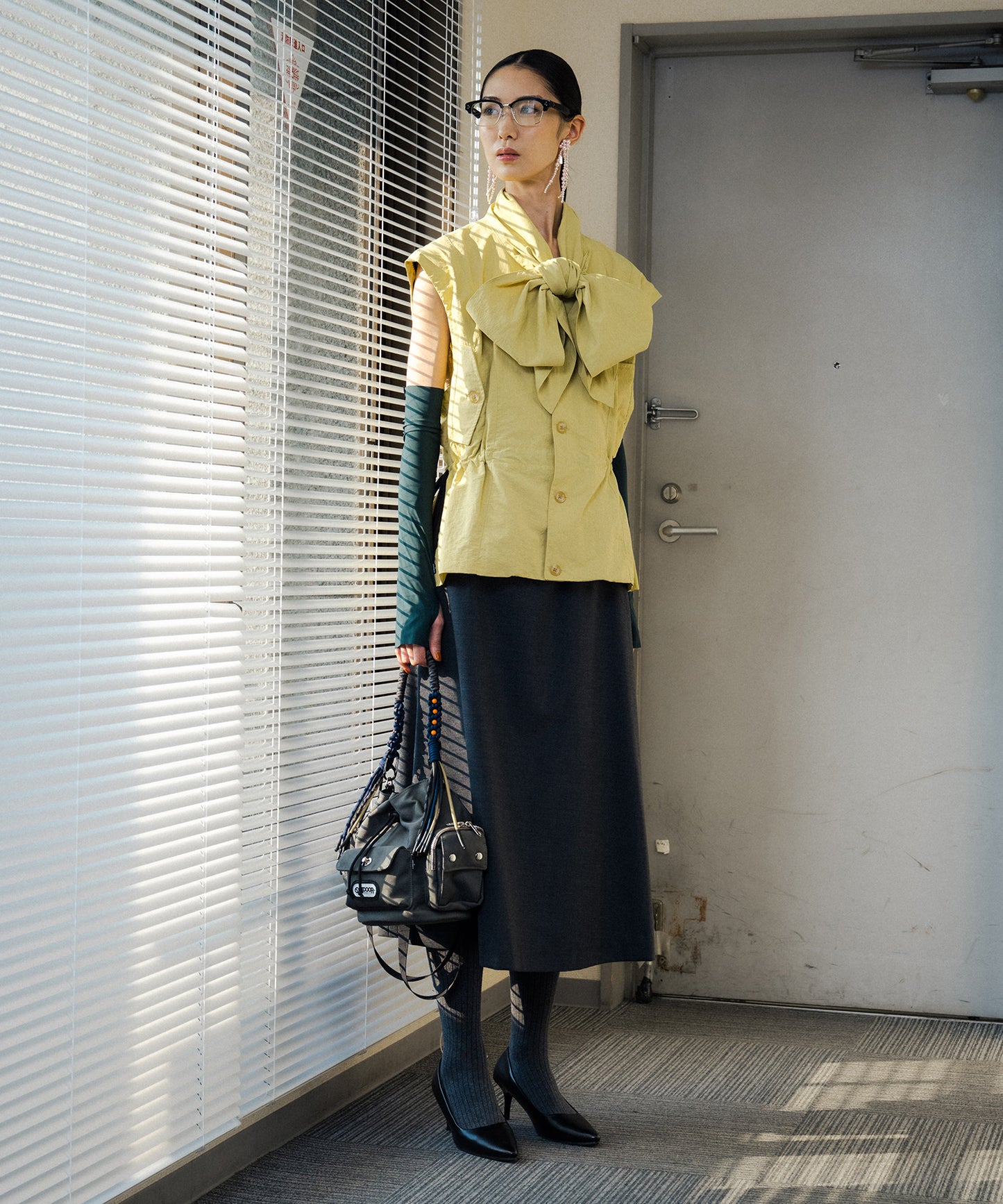 2WAY MULITI POCKET POUCH BAG