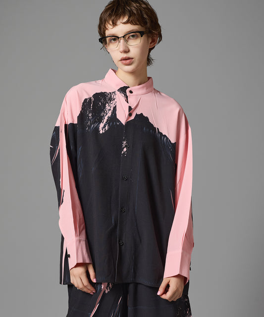 DIRECT PRINT NO COLLAR SHIRTS